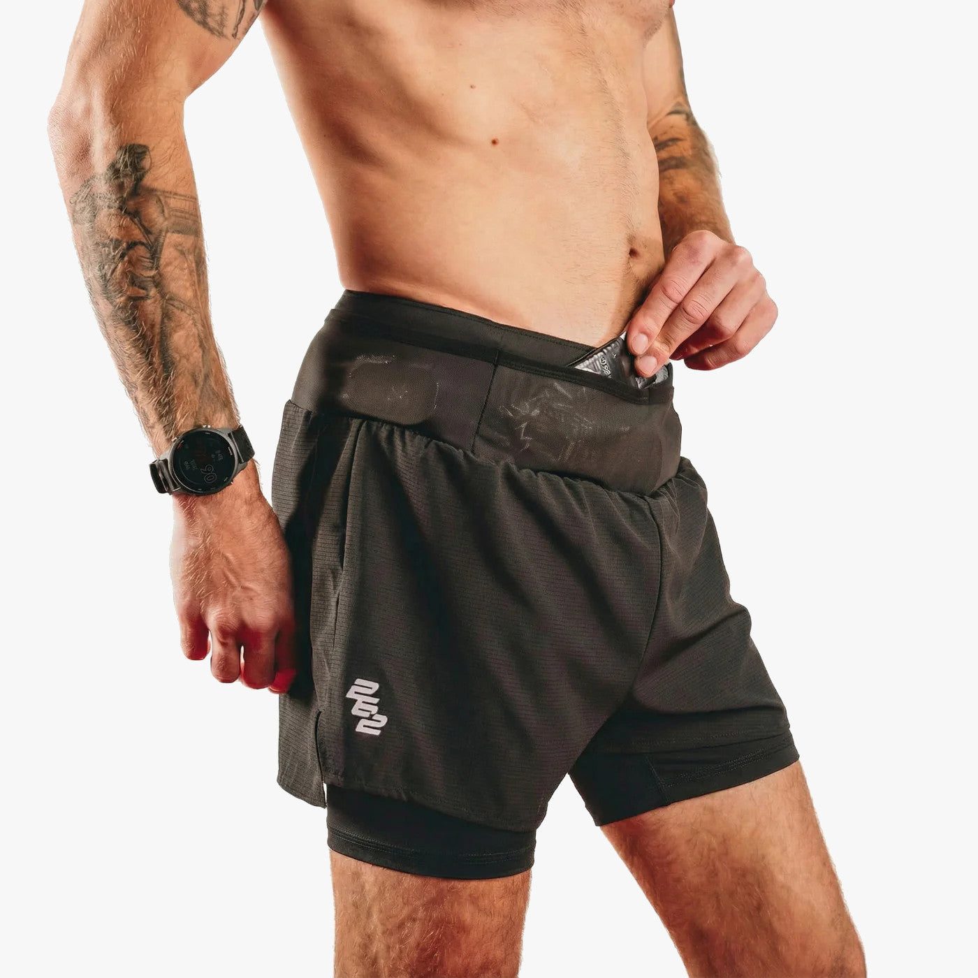Pocket Shorts 2 in One